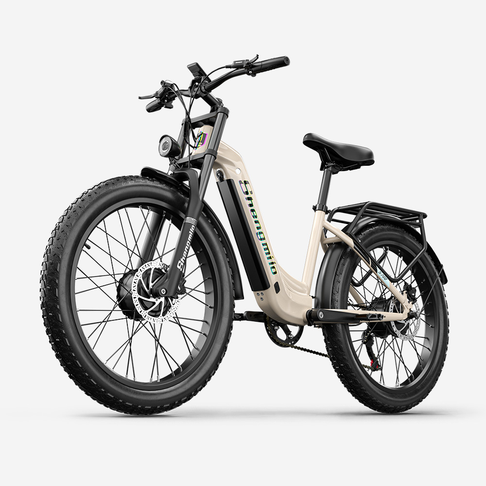 Shengmilo S700 Electric Mountain Bike EU Stock 26 Inch 48V 17.5AH Dual Motor 2000W Hydraulic Brake 2000W Electric Riding